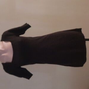 Mandee brown lightweight sweater dress M